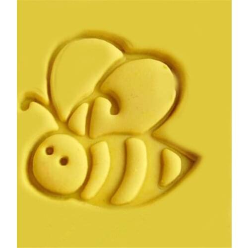 Handmade Cute Bee Design Resin Soap Stamp Homemade Tools DIY Sugarcarft Candy Candle Stamp Soap Making Kits