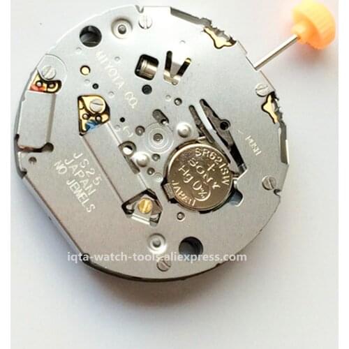Free Shipping Replacement Watch Quartz Movement 6 Hands for Japan Miyota JS25 Watch Repair Parts Accessories Without battery