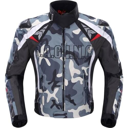 DUHAN Motorcycle Jacket Men Protective Gear Cold-proof Waterproof Chaqueta Moto Motorbike Riding Jackets Chaqueta Moto Hombre