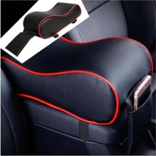 Leather Car Center Console Armrest Box Cushion For Chevrolet Cruze TRAX Aveo Lova Sail EPICA Captiva Malibu Volt Camaro Cobalt