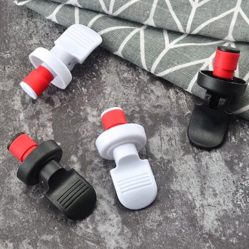 Creative Wine Stopper Keep Wine Sealing Aeration Fresh-Keeping Manually For Home Fresh Saver Bottle Material Champagne Bar Tools