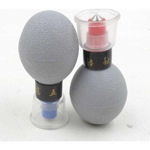 2 pcs magnetic acupuncture suction cup weight loss magnetic needle five elements moxibustion Scraping acupuncture therapy 3cm