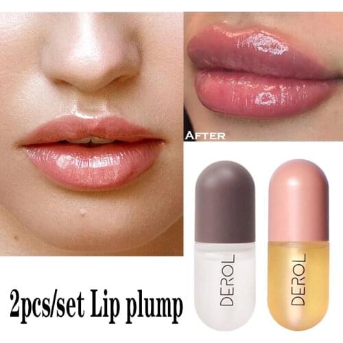 Instant Volumising Lips Plumper Essential Oil Moisturizing Repairing Reduce Lip Fine Line Serum Sexy Lip Plump Enhancer Lip Care