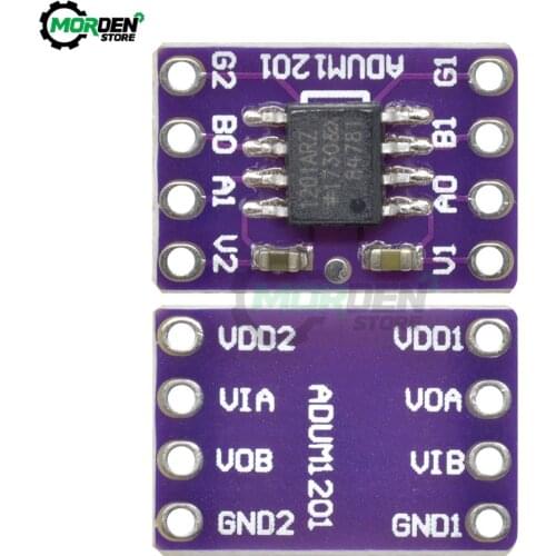5Pcs Magnetic Isolator Board Module Replace Optocouplers CJMCU-1201 ADUM1201 Isolator ADUM1201ARZ SOIC 8 Isolator SPI Interface