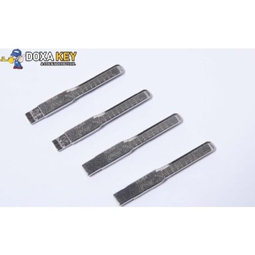 10pcs Original Engraved Line Key forBenz Chrysler 2 in 1 LiShi HU64 scale shearing teeth blank car key locksmith tools