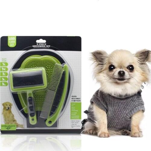 Pet Supplies Dog Bathing Suits Cat Hair Glove for Animals Remove Floating Hair Combs Straight Combs Clean and Grooming Combs