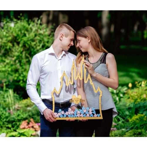 Transparent Wedding Guest Book, Wedding Guest Book Alternative, Castle Wedding, Transparent Guest Book,Transparent Weddin