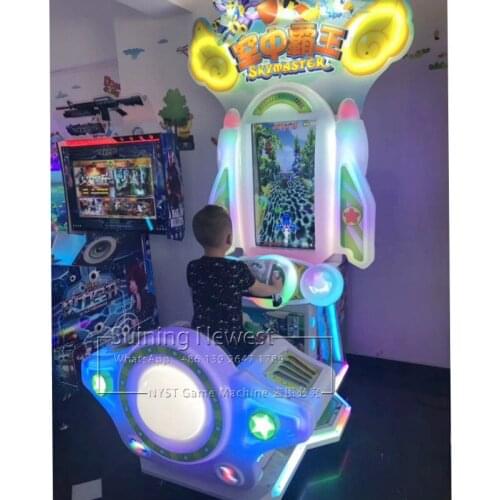 NYST Kids Luminated Amusement Device Coin Operated Drive Car Video Game Machine For Shopping Malls and Game Center