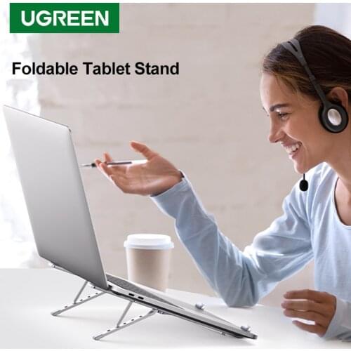 Ugreen Foldable Laptop Stand Holder For Macbook Air Pro Aluminum Tablet Stand Laptop Notebook Support Macbook Pro Computer Stand