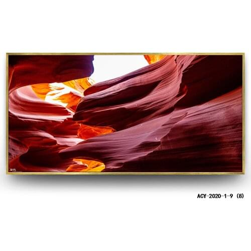 Modern Abstract Oil Painting Print on Canvas Abstract Desert Landscape Canvas Art Printing Painting Wall Art Picture Home Decor