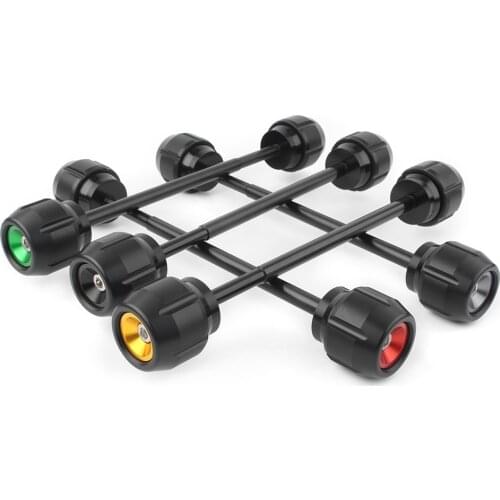 Z900 Motorcycel CNC Front Fork Axle Crash Fall Slider Protector For Kawasaki Z 900 2017 2018 2019 Aluminum