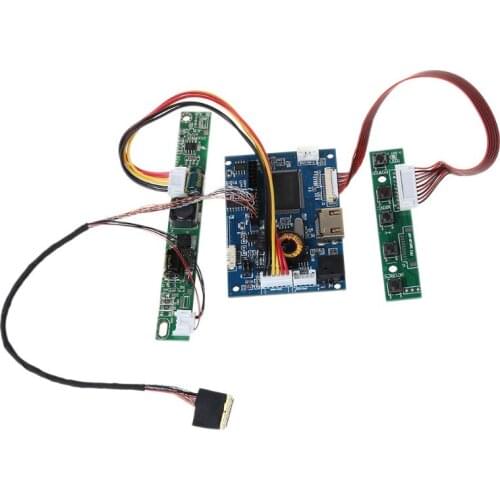 1Set 7-42" hdmI Lvds Lcd Controller Board Backlight Inverter 30Pin Cable Panel