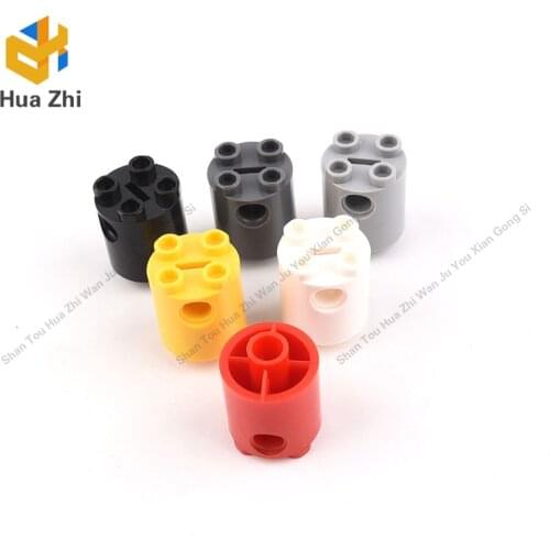 10PCS 30361 Brick Round 2x2x2 Robot Body-with Bottom Axle HolderxShape+OrientationBuilding Blocks Parts MOC DIY Education