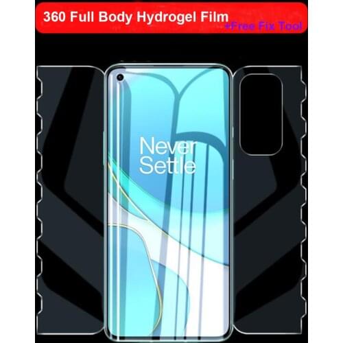 Full Body Butterfly Hydrogel Film for Oneplus 9 Pro Full Glue Gel Film with fix tools for ONEPLUS 9R 8 Pro Screen Protector