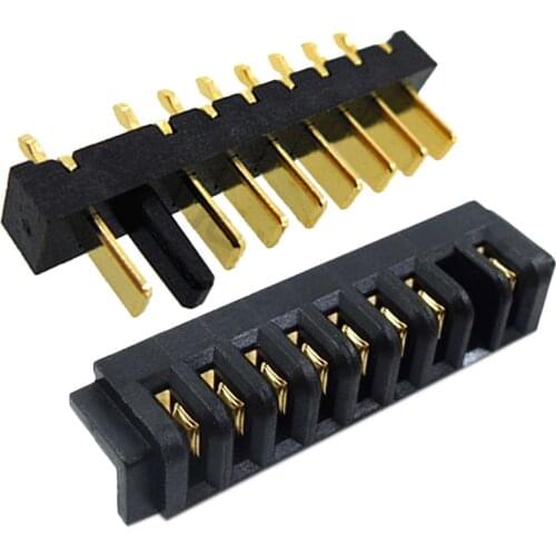 8PIN 7+1 plug Laptop notebook battery connector pitch 2.5MM male+female plug