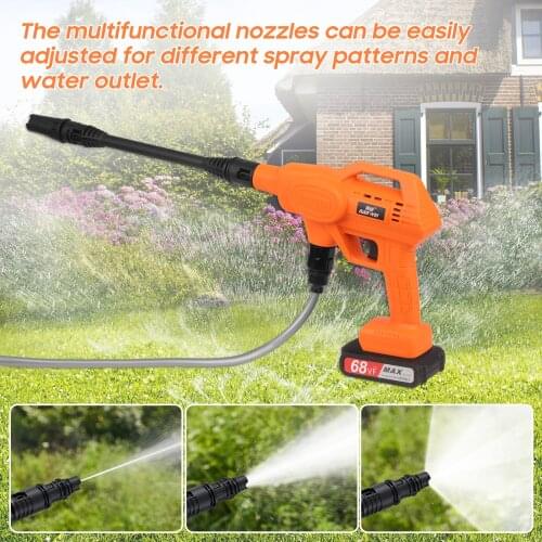 21V Car Washer Vehicle Cleaning Machine High Pressure Car Wash Tool Portable Car Washing Machine Automobile Washer