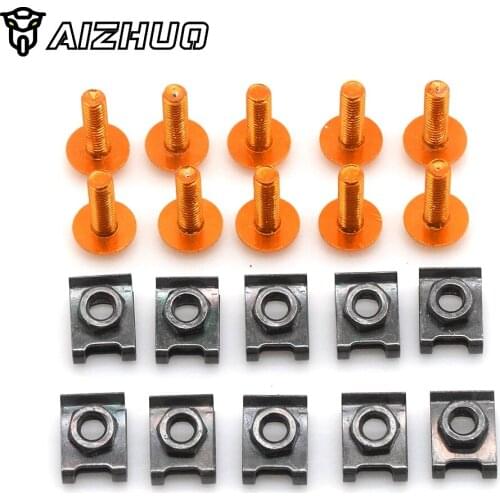 M6 Motorcycle Fairing Bolts Body Fasteners Clip Screws Nuts For 390 200 125 990 125 250 200 390 690 790