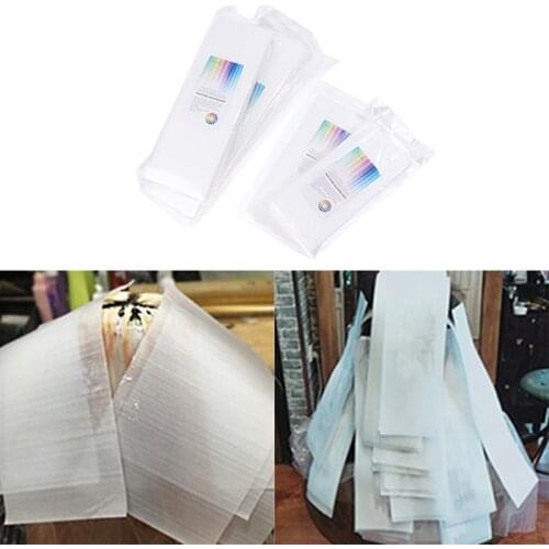 50pcs Highlight Paper Hair Dyeing Tools Hair Coloring Meche Sheets Reusable Hair Color Foil Alternative Hair Dye Paper
