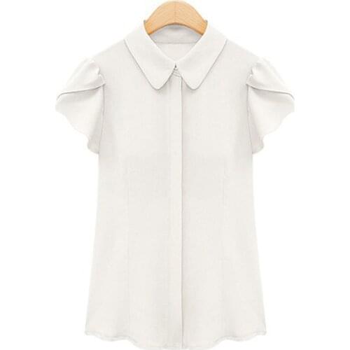 FORERUN Short Sleeve Blouses