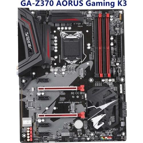For Gigabyte GA Z370 AORUS Gaming K3 Motherboard LGA 1151 Z370 Used Desktop Mainboard