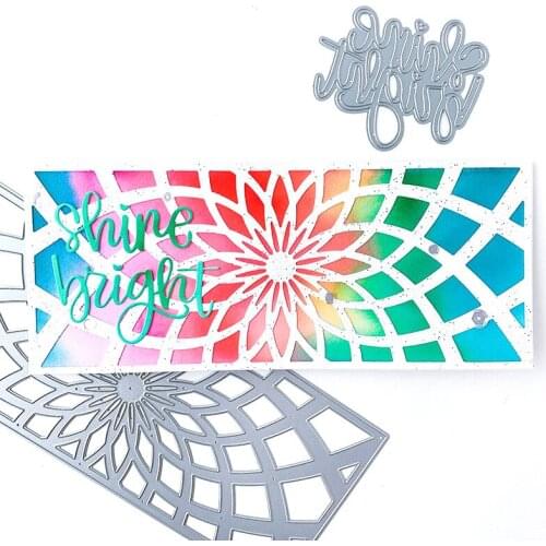 Flower Cutout Metal Cutting Dies for Scrapbooking Handmade Mold Cut Stencil New 2021 DIY Card Make Mould Model Craft Decoration