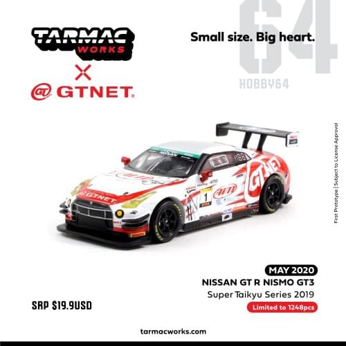 Tarmac Works 1:64 Nissan GTR vehicles Collection Metal Die-cast Simulation Model Cars Toys