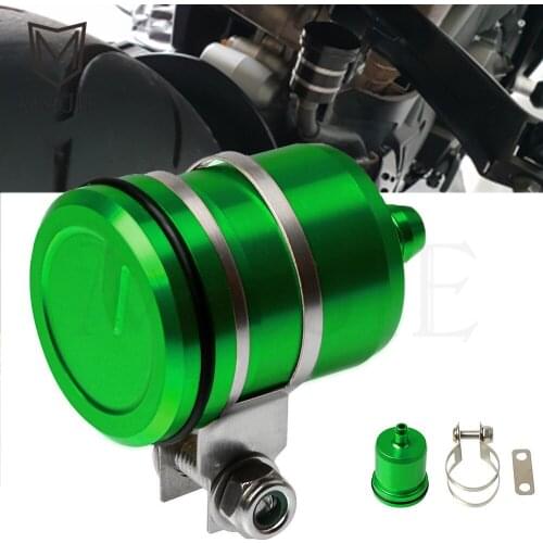 Motorbike Cylinder Reservoir Cover Motorcycle Tank Fluid Oil Cup For KAWASAKI ZX6R ZX636R NINJA 250 ZXR250 ZXR400 ZZR400 ZZR600