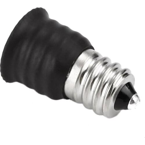 LED Lights E12 To E14 110~250V Bulb Converter LED Light Holder Lamp Adapter 3A Copper Plated Nickel Lamp Socket Changer Adapter