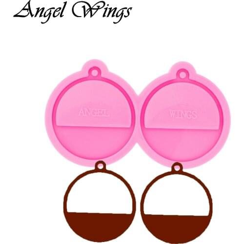 Mermaid/Girl/Unicorn/Paw/Marijuana Earrings Silicone mold Shiny Epoxy Resin Molds Craft DIY Jewelry DY0350