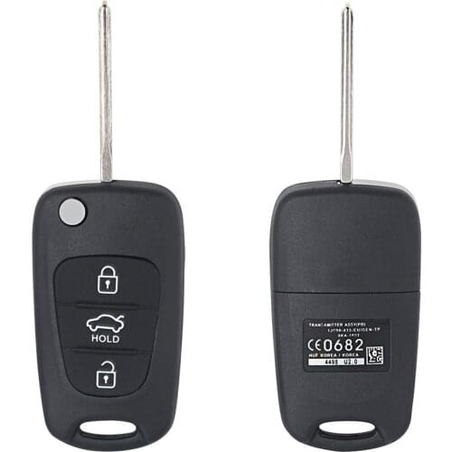 Replacement Remote Car Key Shell Flip Folding Key Case