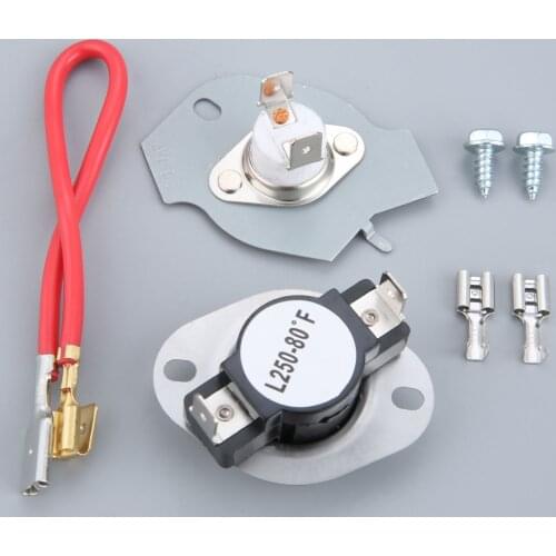279816 Dryer Thermostat Thermal Cut Out Kit Fit For Amana Jenn Air Kenmore Magic Chef and Maytag