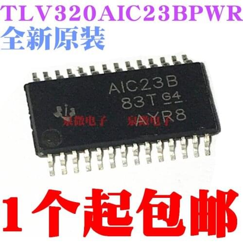 100% New&original TLV320AIC23B TLV320AIC23BPWR Marking AIC23B TSSOP28 In Stock
