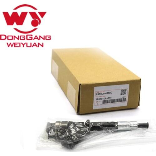 High Quality common rail parts 095000-8100 Injector for Denso For Heavy Truck HOWO For nozzle DLLA158P984/DLLA152P1052