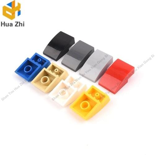 Building Blocks Parts 24309 10PCS Slope Curved 3 x 2 No Studs LEGOING MOCS Education