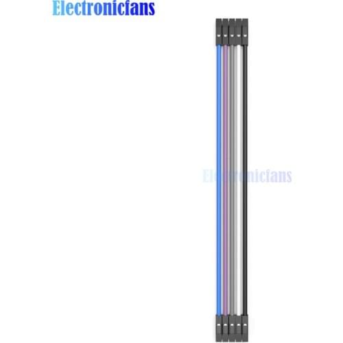 10PCS 5PIN Dupont Line female to female Pitch 20CM Double Head 5P 5 pin Jumper Cable Wire For PCB Connector