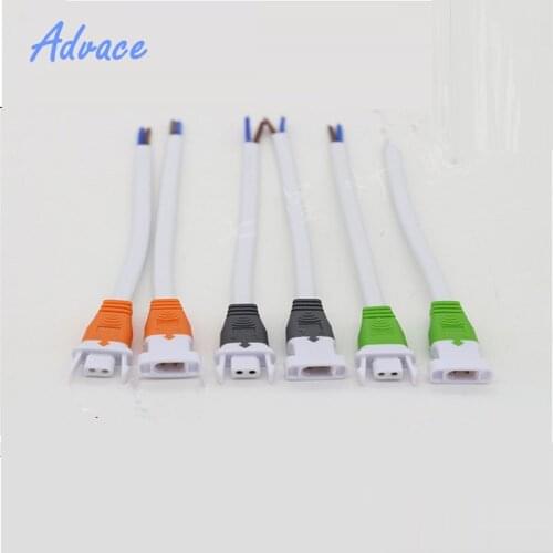 1Pcs 5Pc DC Male And Female Head Plug Line 12v DC Power Connector Adapter Lock Buckle Power Supply Wiring Connector Line 5.5x2.1