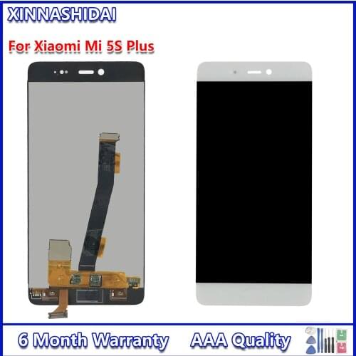AAA Quality LCD screen display + Touch panel digitizer For 5.7" Xiaomi 5S Plus M5S plus Mi5S plus Mi 5S Plus White Black