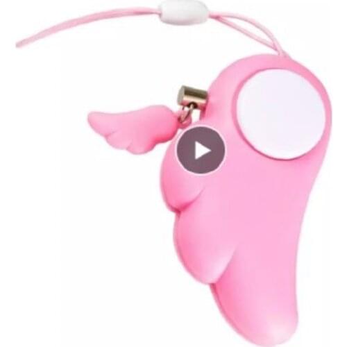 Self Defense Emergency Alarm Girl Personal Portable Mini Key Ring Personal Protection Alarm Panic Safety Anti-Attack Supplies