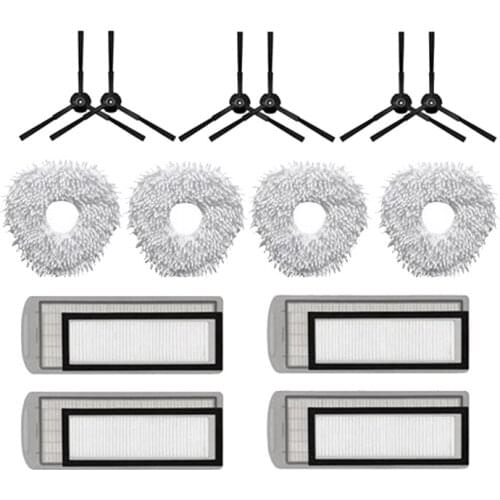 Side Brush Mop Cloth Hepa Filter Replacement for NARWAL J1 YJCC001-1 Robotic Vacuum Cleaner Parts