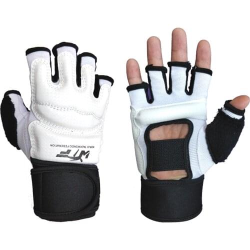 Kids Taekwondo Glove Half Finger Boxing Gloves Punching Sand Bag Training Protective Glove For Fitness Hand Protective Equipment