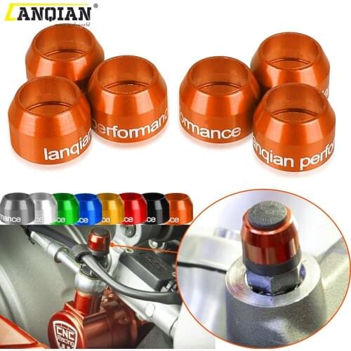 For RC 1190 8 R2009 2010 2011 2012 2013 2014 2015 Motorcycle CNC Billet Bleed Valve Cover Kit Supermoto 950 2005 2006 2007 2008