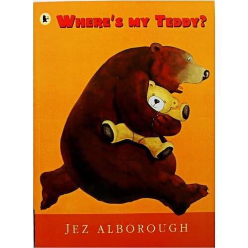 Wheres My Teddy? By Jez Alborough Educational English Picture Book Learning Card Story Book For Baby Kids Children Gifts