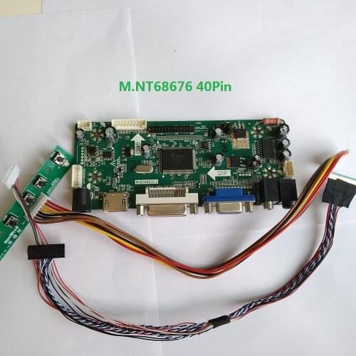 Kit for N156HGE-LA1 HDMI LCD Panel Screen Controller board 1920*1080 Monitor M.N68676 LVDS 40pin LED DIY VGA DVI 15.6"