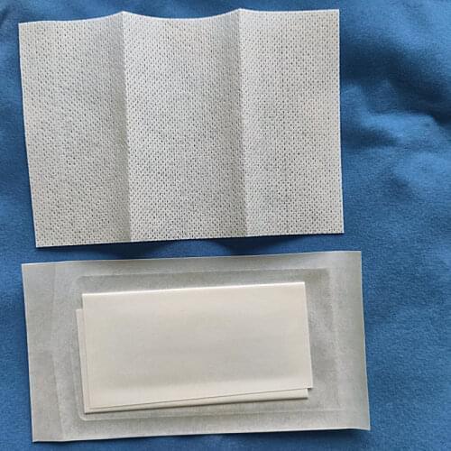 2pc 10*15 15*25cm Dog days paste breathable adhesive tape wound waterproof non-woven sheet cloth paste fixed plaster paper large