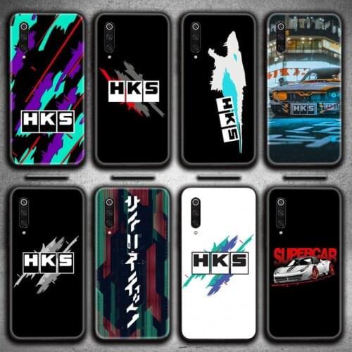 HKS Japan Cool Phone Case for Xiaomi Mi Note 10 Lite Mi 9T Pro xiaomi 10 10 CC9 Pro