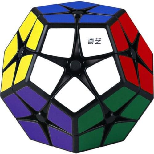 QiYi 2x2 Megaminxes Magic Cube 12 Faces Dodecahedron Puzzle Educational Toys QiYi Speed Cube For Children Gifts