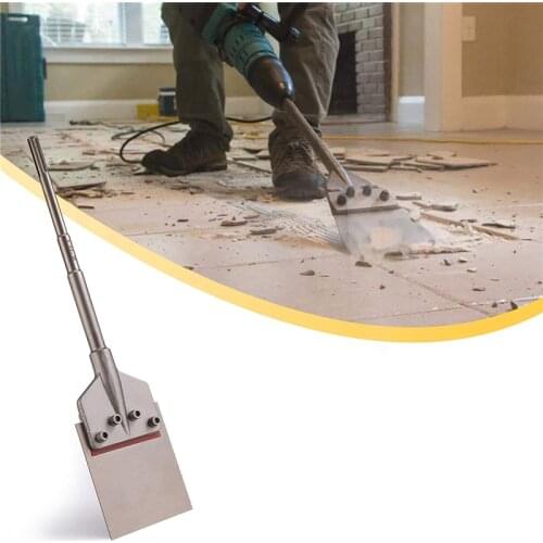 6 Inch Floor Chisel Bit Tile Grout Adhesive Wallpaper Thinset Wood Linoleum Flooring Removal Tool for All Rotary Hammer Drills