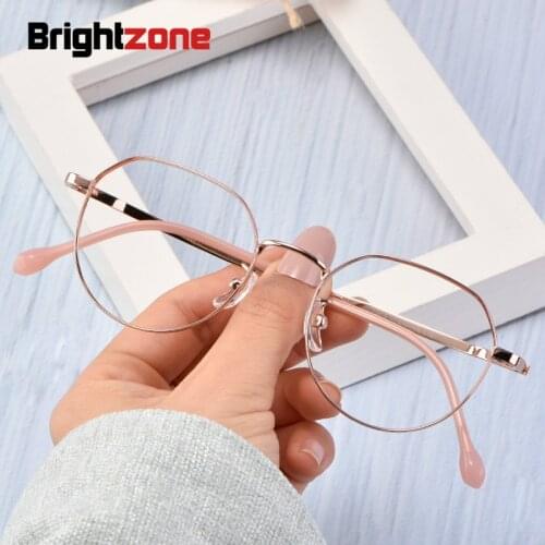 New Popular Wideside Super Light Polygonal Rim Pure Titanium For Men And Women Optical Frame Lens-width 46mm Comfort Wear Oculos