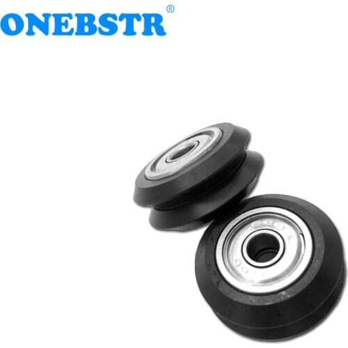 Plastic Pulley Openbuilds Passive Pulley Perlin Wheel POM V-wheels (With 625Z Bearings) 3D Printer Accessories Free Shipping