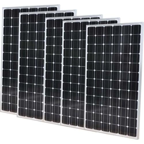 TUV Solar Panel 200W 36v PANEL SOLAR 1000W 1KW 220V Solar Battery Charger Solar System Off Grid System Caravan Motorhomes RV